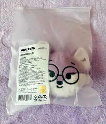 새상품 SEVENTEEN MINITEEN 코인 파우치 원우 세부치