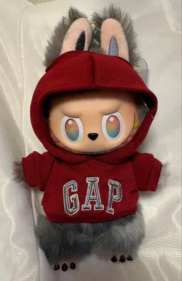 LABUBU 후디 GAP 레드