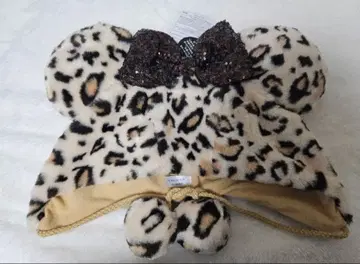 미니 레오파드 무늬 팬캡