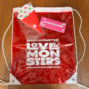 BABYMONSTER LOVE MONSTERS SS석 혜택 냅색