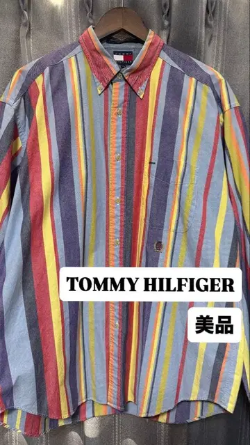 TOMMY HILFIGER 셔츠 와이셔츠 L 사이즈
