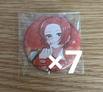 이레귤러 스퀘어 리우라 10만 명 기념 캔뱃지