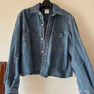 Spick & Span 데님 긴팔 셔츠