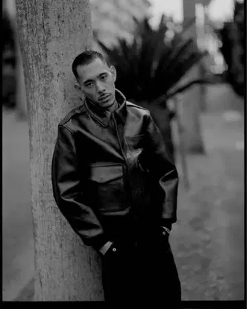 AVIREX/A-2 플라이트 재킷 앤티크 램 40