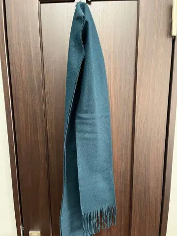 [컨디션 최상] COMME CA MEN 100% 캐시미어 머플러 그린