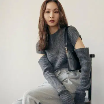 RANDEBOO Charm warmer knit 그레이