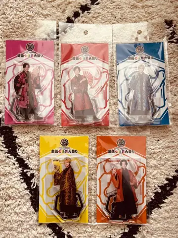 [ WEST. ] 간사이 칠색 남자 대축제 아크릴 스탠드 세트