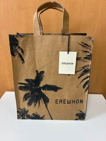 EREWHON 야자수 패턴 에코백