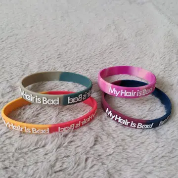 My Hair is Bad 러버 밴드 4개 세트