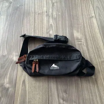 그레고리 구형 로고 웨스트 파우치 테일메이트 블랙 XS