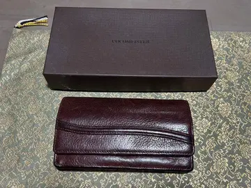 COCOMEISTER 코코마이스터 가르송 타입 가죽 장지갑 박스 포함