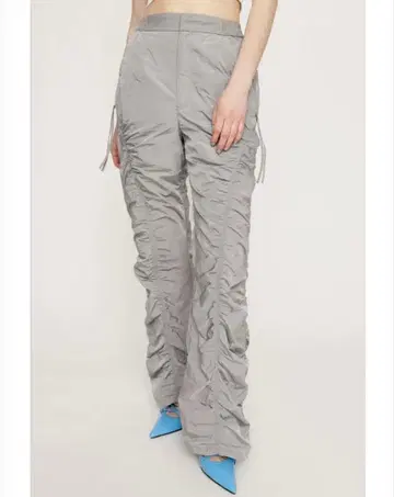 SLY 비대칭 개더 팬츠