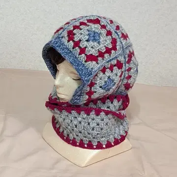 발라클라바 스타일 머플러 보닛 후드 부착 머플러