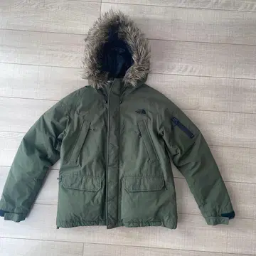 THE NORTH FACE 올리브 그린 다운 자켓 NPW61247