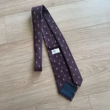 ivory court 퍼플 페이즐리 넥타이