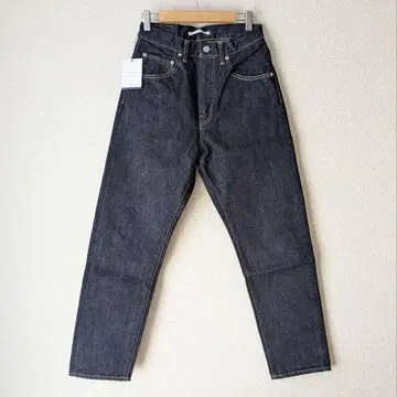 새상품 HATSKI 하츠키 레귤러 테이퍼드 데님 원워시 0