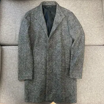 ZARA USA. M 사이즈 그레이 롱 코트