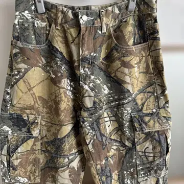 카모플라쥬 카고 팬츠 카모 패턴 리얼트리 30 MANFINITY