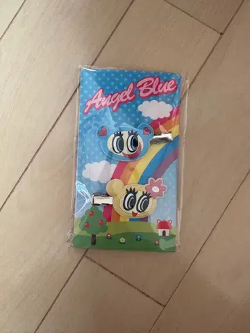 엔젤 블루 헤어 클립 나루미야 스토어