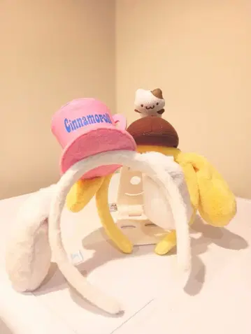 산리오 시나모롤 포무포무 머리띠