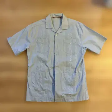 HAVANERA 자수 쿠바 셔츠 S 사이즈