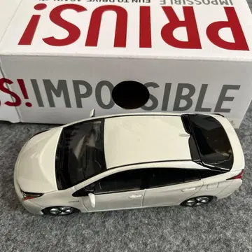 도요타 프리우스 컬러 샘플 미니카 화이트 펄 1/30 스케일 3