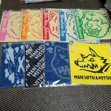 제일복권 MAN WITH A MISSION 맨위즈 핸드 타월 풀컴프