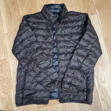 UNIQLO 다운 자켓 XL 다크 브라운