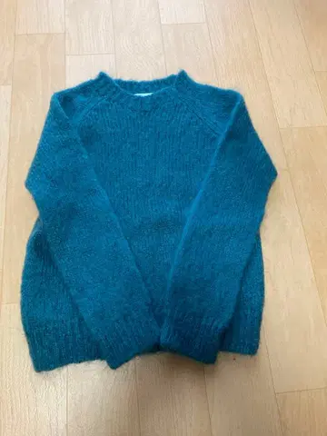 Harley of Scotland 모헤어 샤기 니트 스웨터