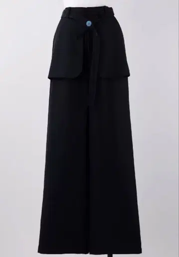 nagonstans 나곤스탠스 와이드 팬츠 다크 네이비 벨트 팬츠