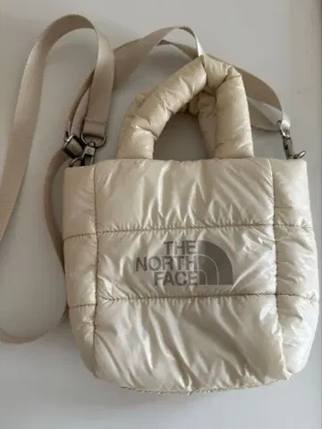 THE NORTH FACE 아이보리 숄더백