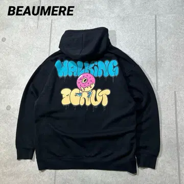 BEAUMERE 보메아 WALKING DONUT 그래픽 후드티 XL