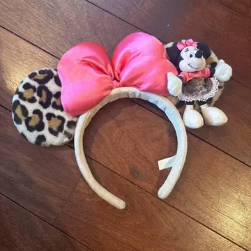 미니 마우스 레오파드 무늬 머리띠