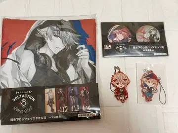 니지산지 세라프 대즐 가든 다이토 복권 페이스 타월 캔뱃지