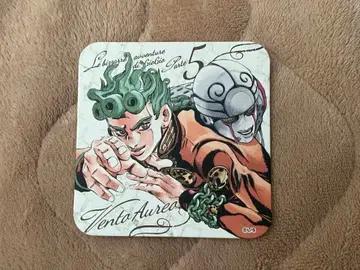 죠죠 아라키 히로히코 원화전 5부 죠르노 아트 코스터 굿즈