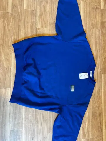 NIKO AND - 원포인트 레트로 로고 맨투맨 네이비 L