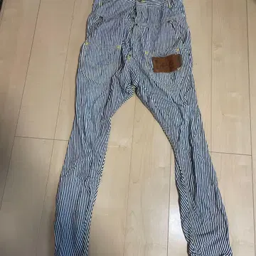 mercibeaucoup. 스트라이프 워크 팬츠 M