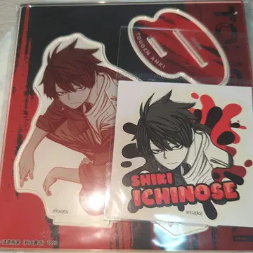 토겐안키 마즐 원작 그림체 아크릴 스탠드 스티커 이치노세 시키 세트