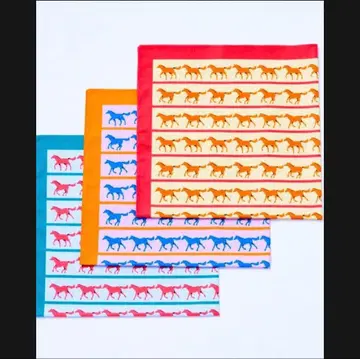 말 패턴 보자기 말띠 해 NASU FARM VILLAGE