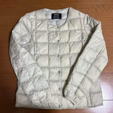 TAION 아이보리 다운 자켓 L