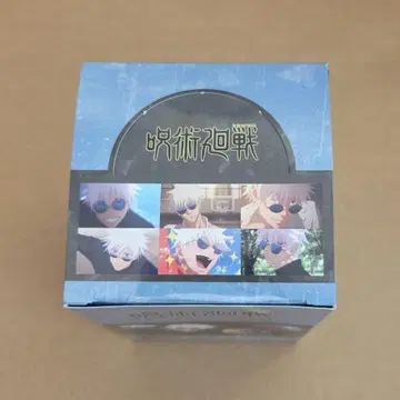 주술회전 고죠 사토루 캐릭터 배지 컬렉션 미개봉 캔뱃지 BOX
