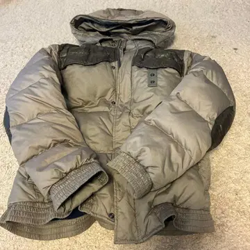 그레이 자켓 탈부착 후드