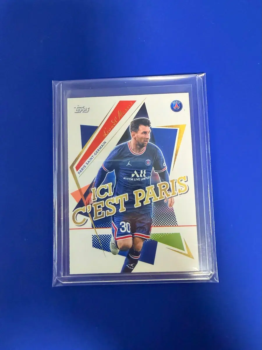 스포츠카드 TOPPS 탑스 리오넬 메시 Lionel Messi