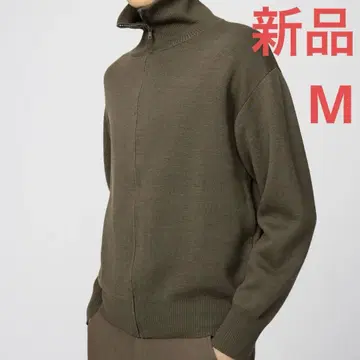 유니클로 U 더블 페이스 풀집업 자켓