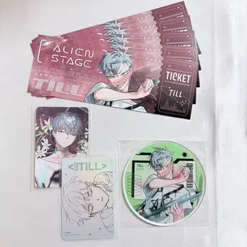 에이리언 스테이지 티르 묶음 판매 트레이딩 카드 혜택 카드 아크릴 코스터