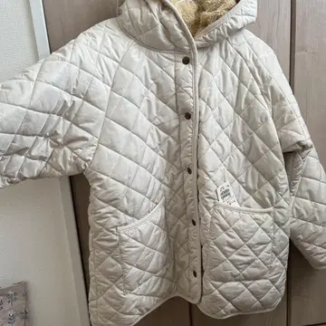 사만사 모스모스 리버서블 후드 블루종