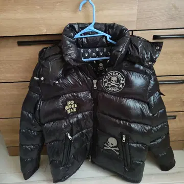 와펜 블랙 다운 자켓