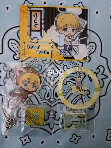 진격의 거인 보테쥬 토부 동물공원 Botania 아크릴 스탠드 알민 세트