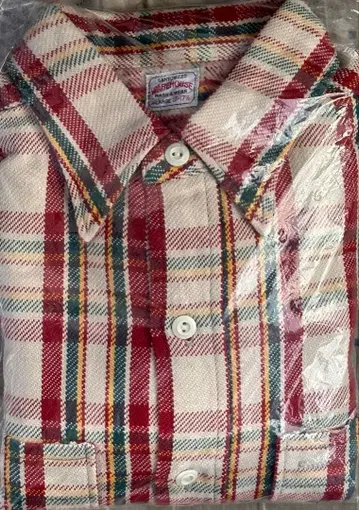 [ 미사용품 ] WAREHOUSE 웨어하우스 플란넬 셔츠 플란넬 셔츠