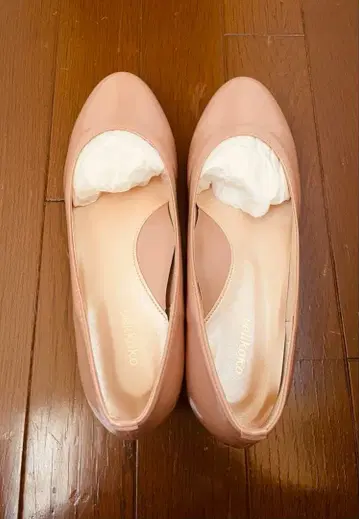 오픈토 핑크 펌프스 25.5cm